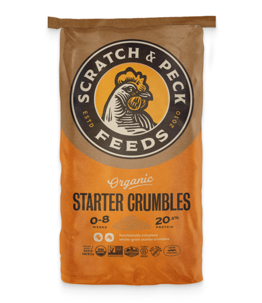 bags 2032 25 starter crumbles 25lb mockup