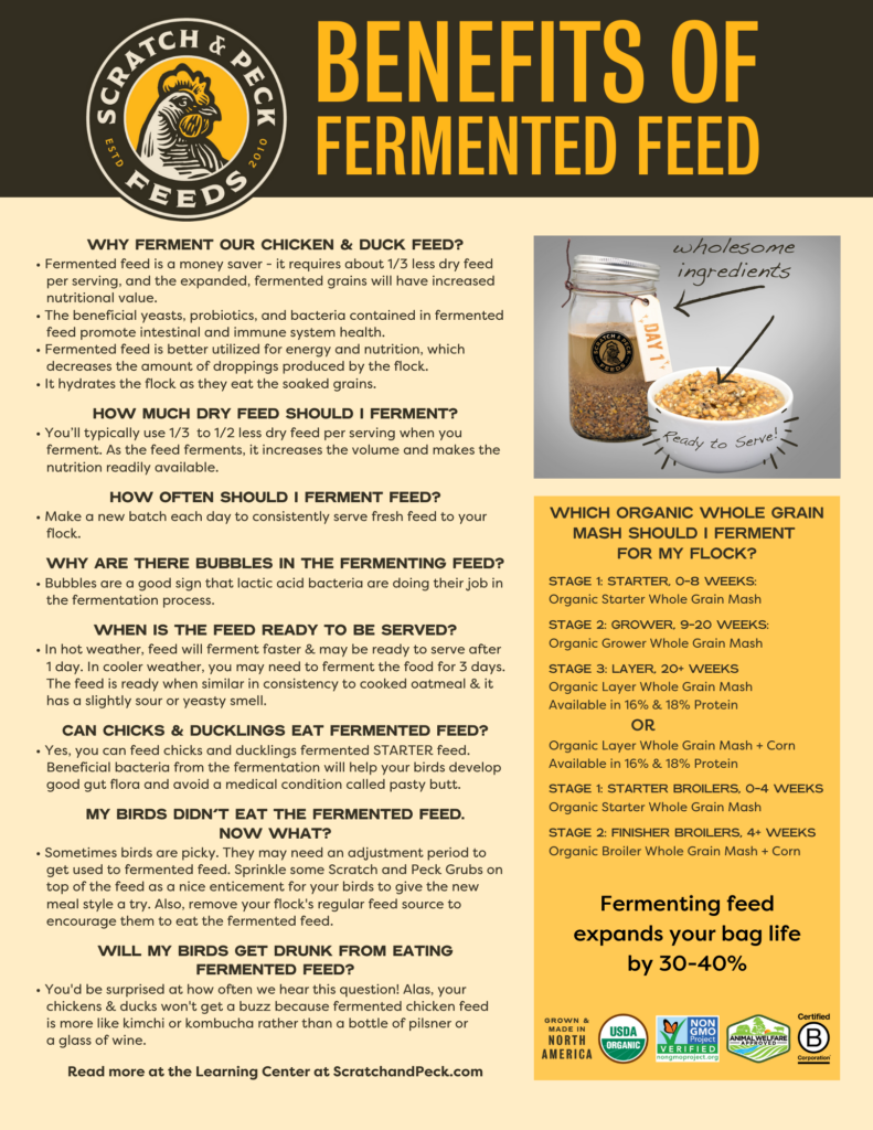 Benefits of Fermented Feed PNG